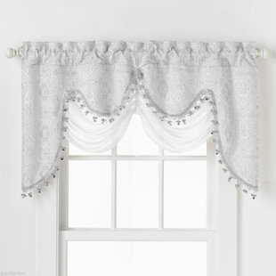 Swag White Valances Kitchen Curtains You Ll Love In 2020 Wayfair