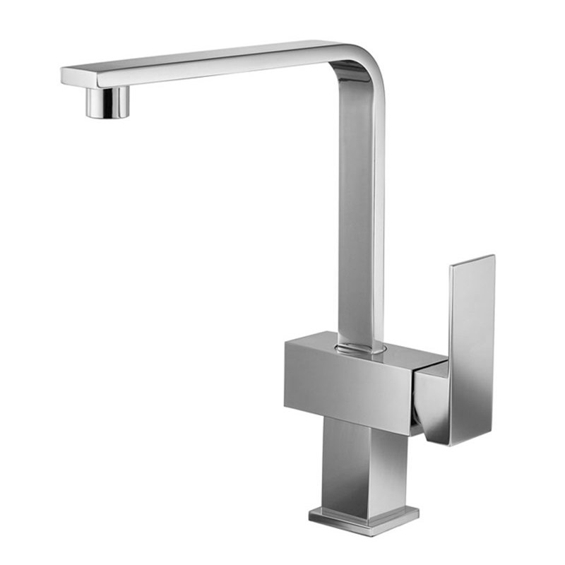 Valley Acrylic Ltd Moderne Ribbon Spout Hole Mount Single Handle Kitchen Faucet Wayfair