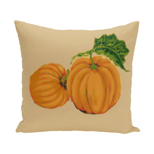 Pumpkin Patch Holiday Print  OutdoorThrow Pillow