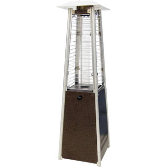 Avenger 15 000 Btu Propane Standing Patio Heater Reviews Wayfair