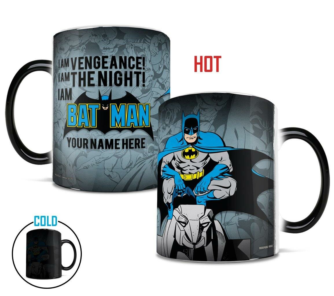 Comic Book Superhero Personalised Custom Name Mug Tea Cup