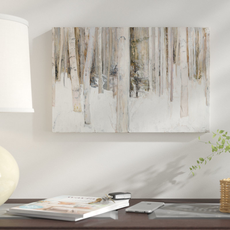 East Urban Home Warm Winter Light Iii Graphic Art Print On