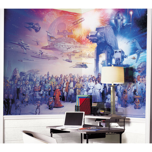 Star Wars Wall Mural Wayfair