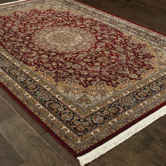 Isabelline Runner Hurtsboro Oriental Handmade Tufted Wool Red Beige Area Rug Wayfair