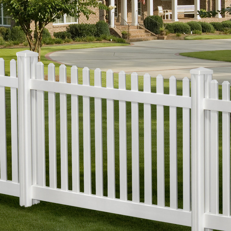 Wambamtraditionalfence 4 Ft H X 7 Ft W Traditional Classic Fence Panel Reviews Wayfair