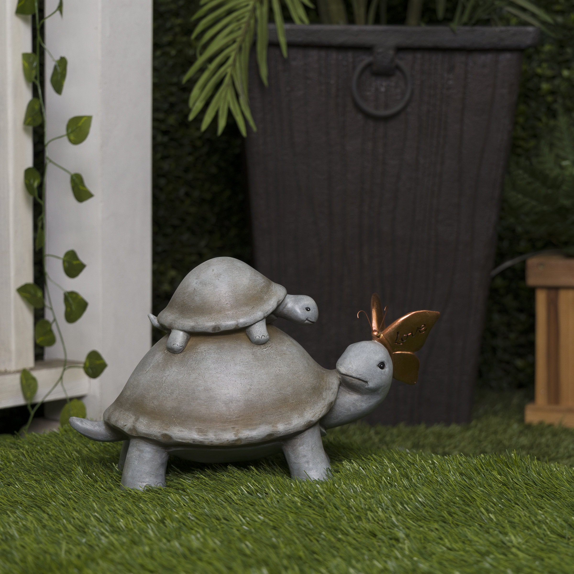 Lark Manor AliyahLilly Mother and Baby Turtles with Love Butterfly