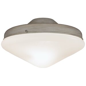 Universal 1-Light Bowl Ceiling Fan Light Kit