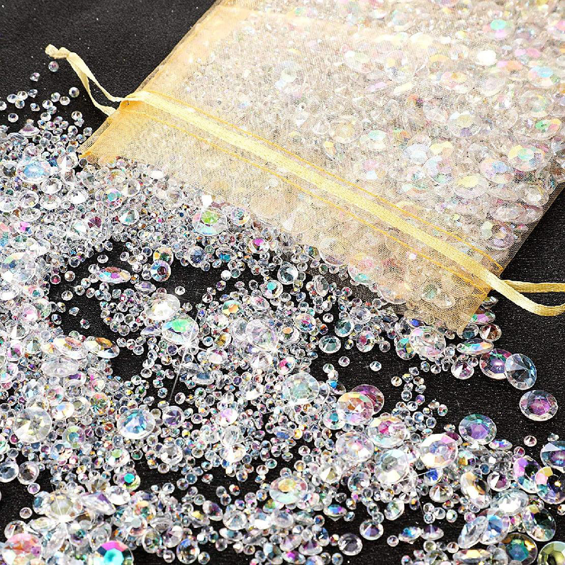 Wedding Party Decoration Occasion Birthday Scatter Gems Various Table Diamonds 