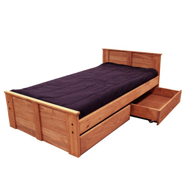 Harriet Bee Chesser Twin Mate S Captain S Bed With Drawers Wayfair