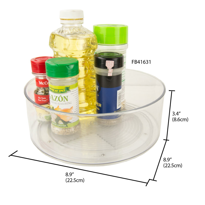 Home Basics Plastic Lazy Susan Wayfair.ca