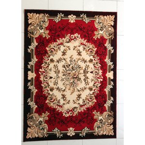 Sudbury Red Area Rug