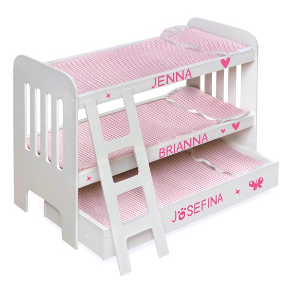 barbie bunk bed set