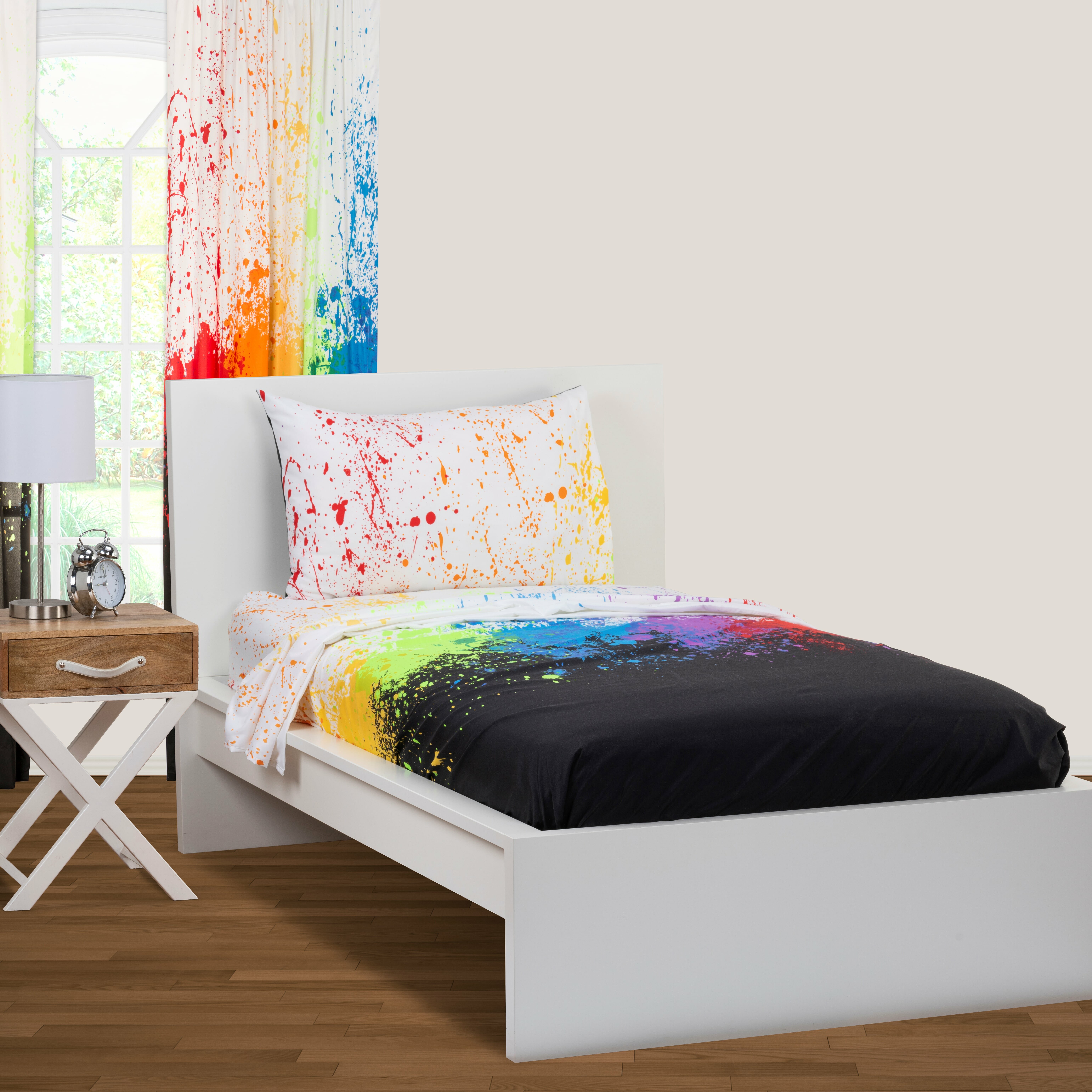 crayola cosmic burst comforter set full