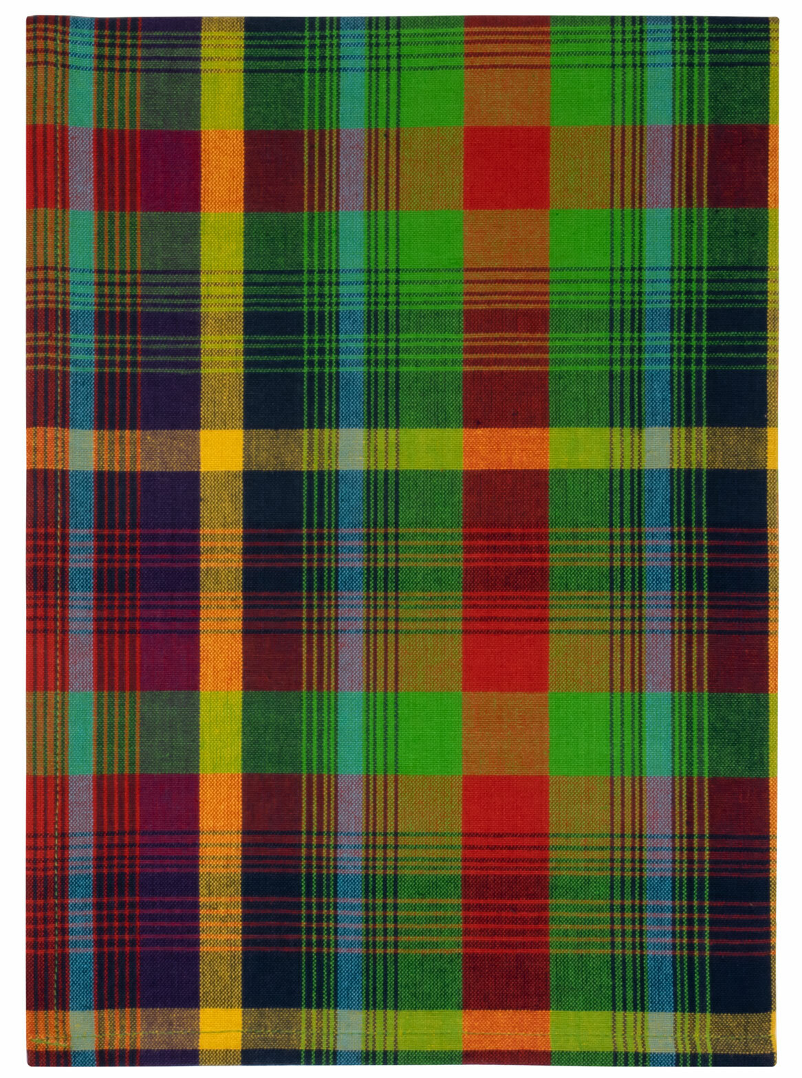 plaid dish towels