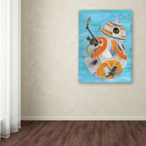 'Bb8' Graphic Art Print on Wrapped Canvas