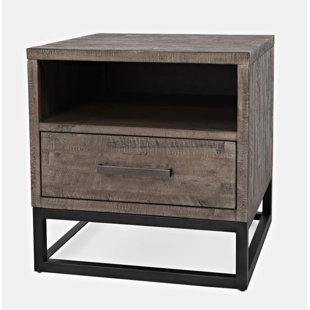 Nina End Table by 17 Stories