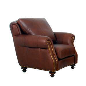 Randolph Genuine Top Grain Club Chair ..