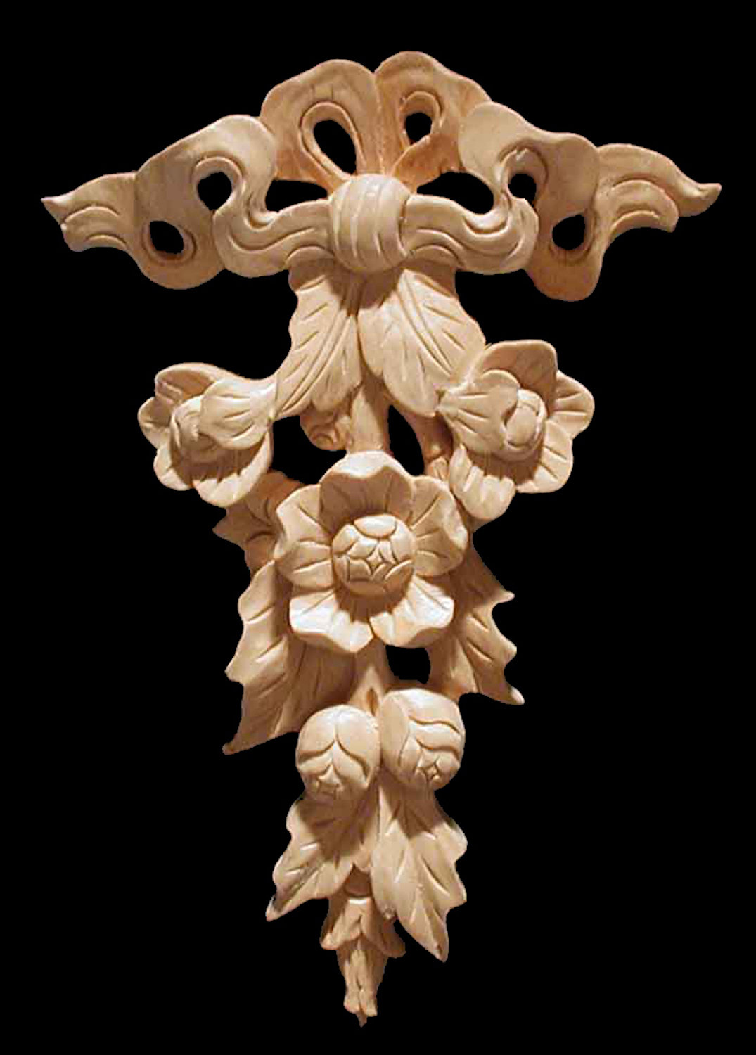 Alston Inc Rose Drop 5 1 2 H X 8 W X 1 D Onlay Scroll Wayfair