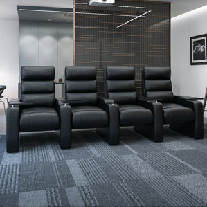 Manual Group Rocker Recline Home Theat..