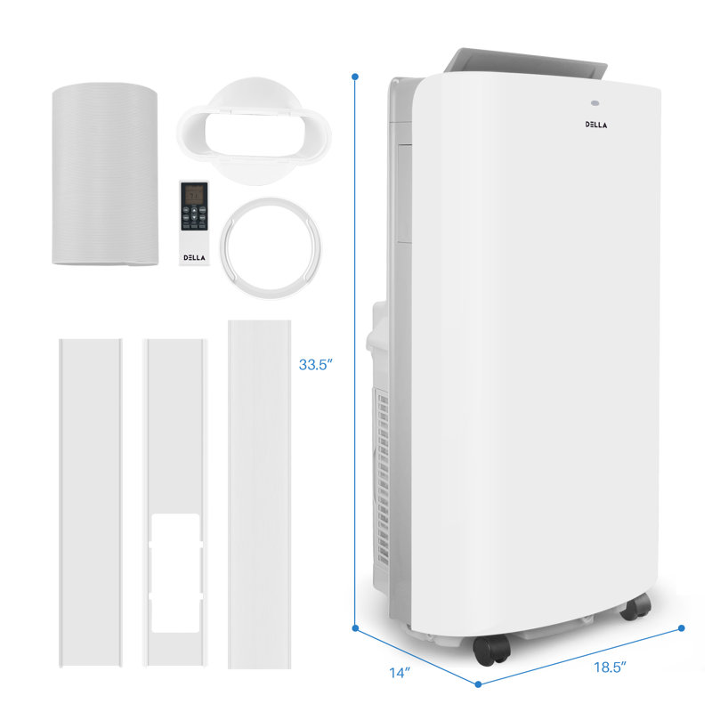 Della 14 000 Btu Portable Air Conditioner With Heater And Remote Reviews