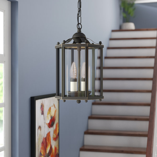 Three Posts Sussex 2 Light Foyer Pendant Reviews Wayfair