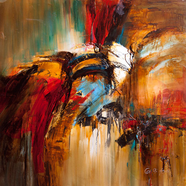 Brayden Studio Gerahmtes Leinwandbild Fantasie Original ...