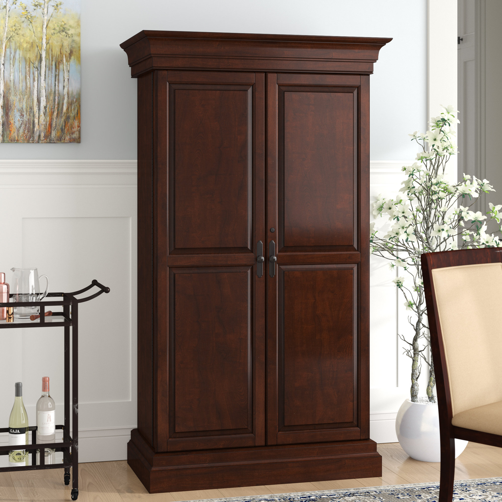 Bar And Wine Storage Cabinet Wayfair