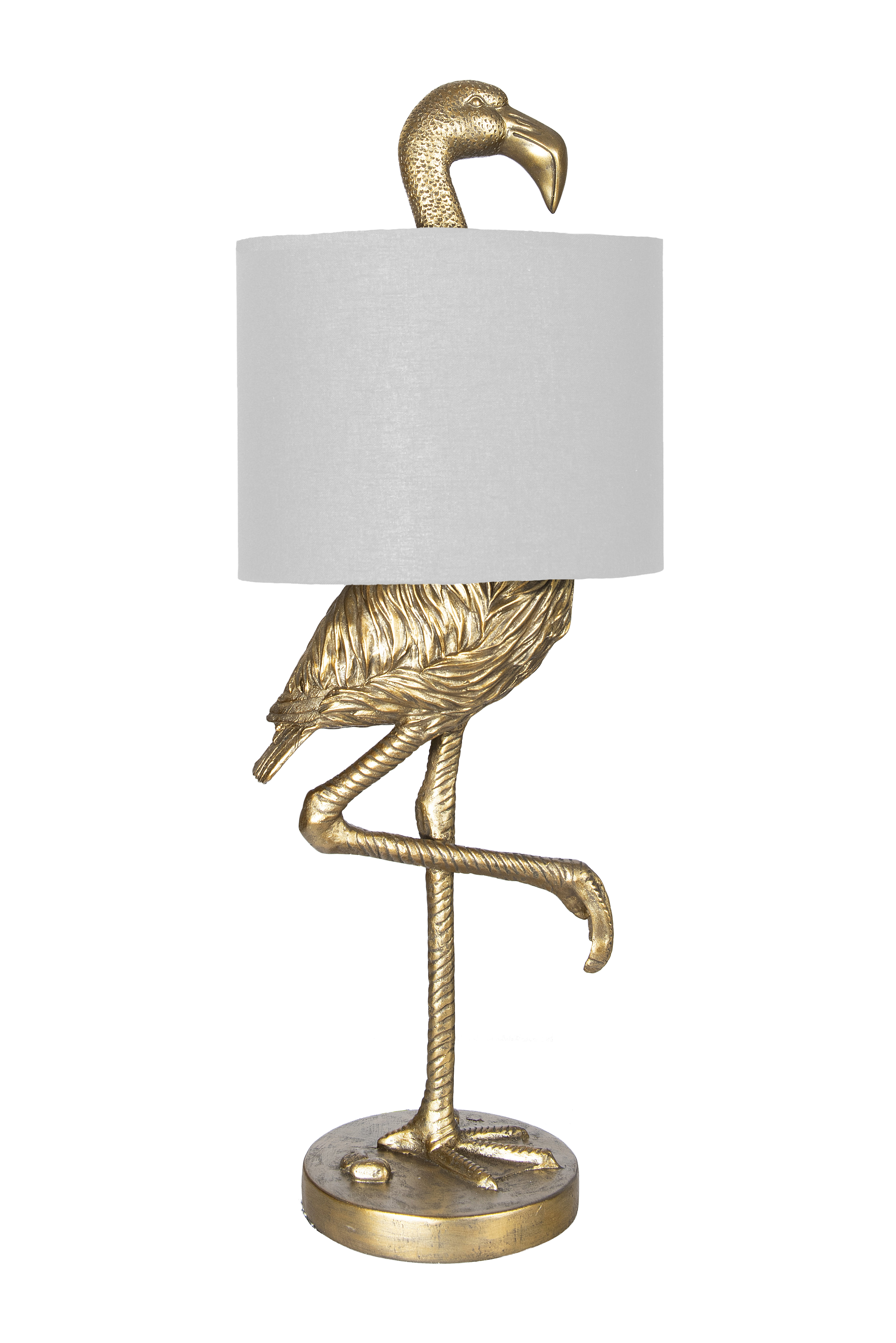 gold animal table lamp