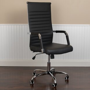 Check Ratings Persich High Back Ribbed Conference Chair