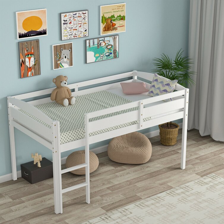 Harriet Bee Gopinath Twin Loft Bed by Harriet Bee | Wayfair