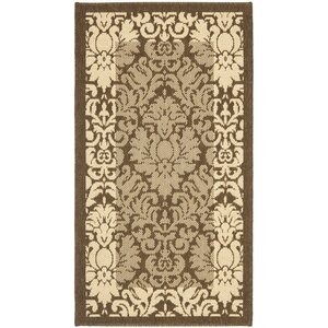 Short Natural/Brown Outdoor Area Rug