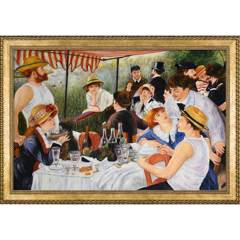 Tori Home Luncheon Of The Boating Party By Renoir Picture Frame