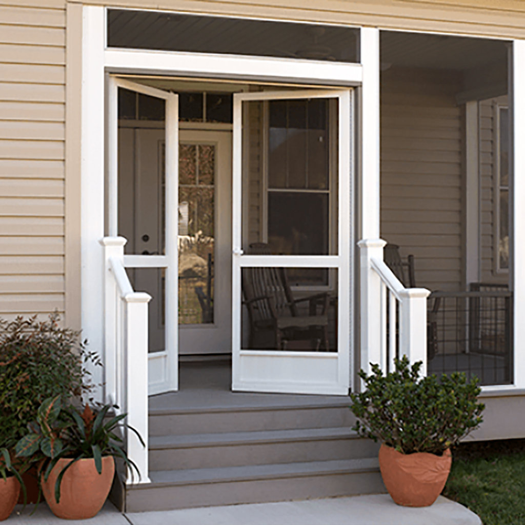 Kiby Canoe Creek Aluminum Slab Screen Door Wayfair