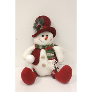 Children Snowmen Snowflakes Christmas Figurines Youll Love Wayfair