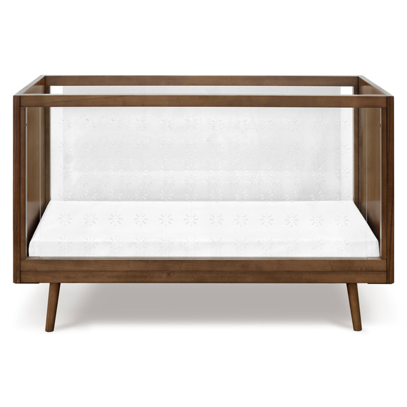 Mid Century Modern Cribs You Ll Love Wayfair Nifty Clear 3 In 1 Convertible Crib