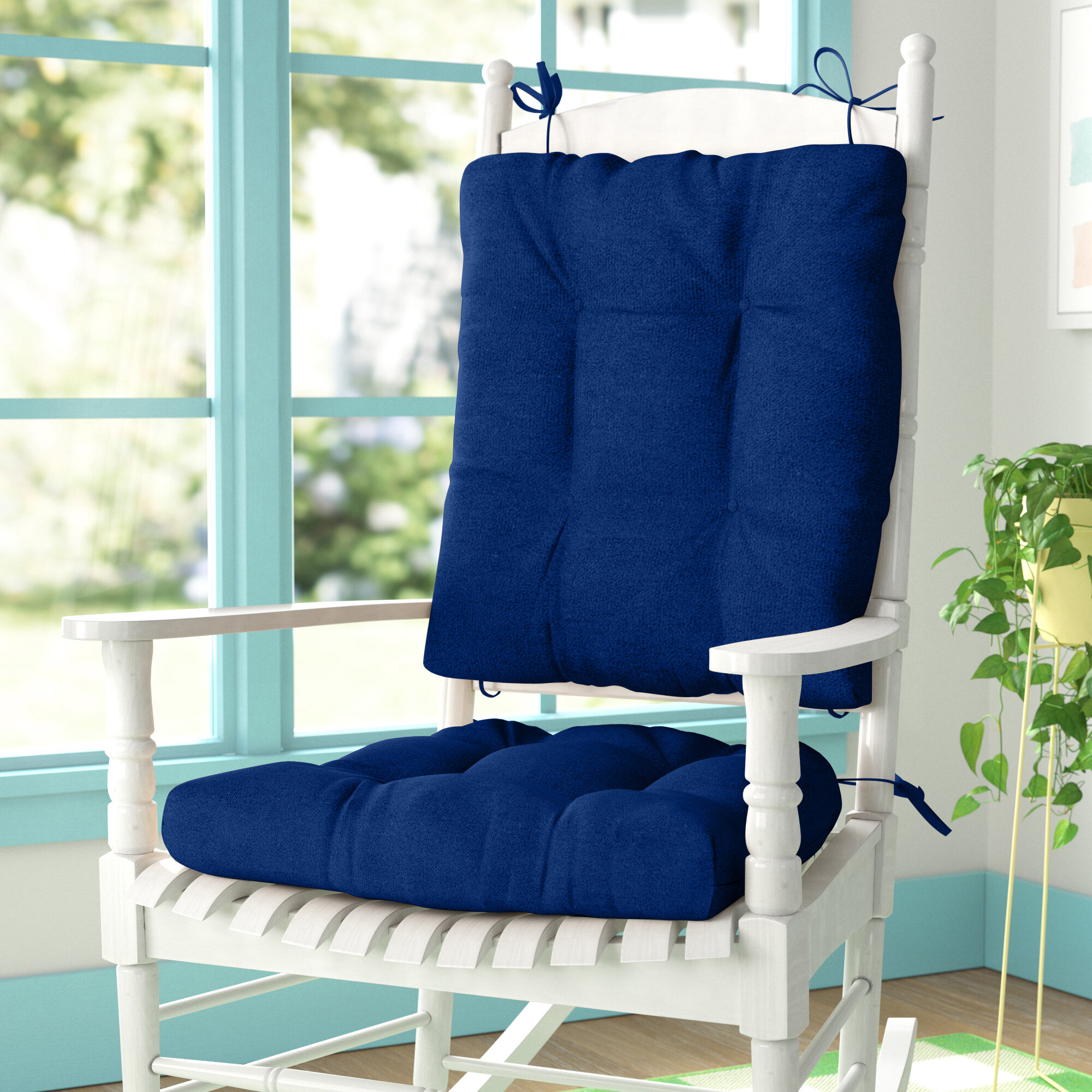 Newly Deck Chair Cushion Comfy Patio Backyard Garden Seat Pad Tufted Mattress 
