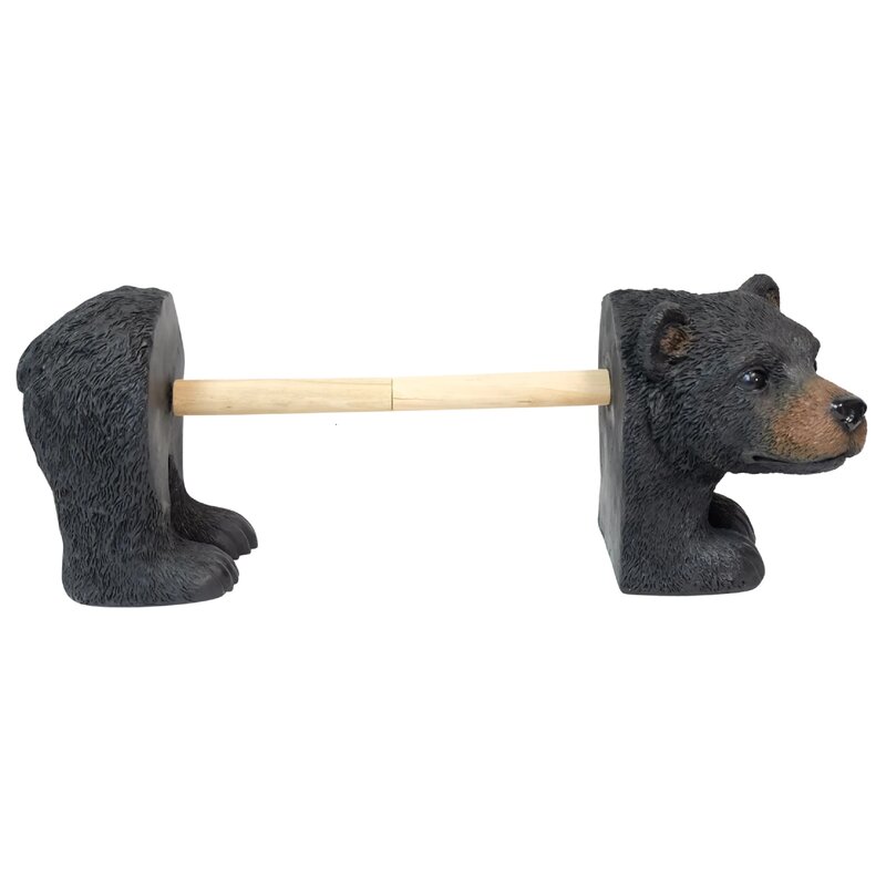 bear towel holder