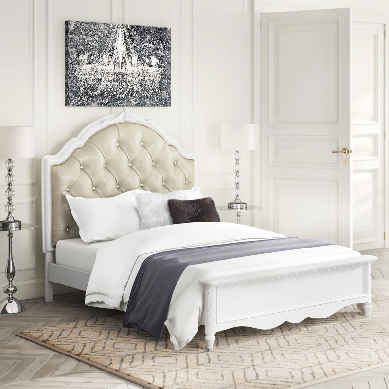 wayfair twin bed white