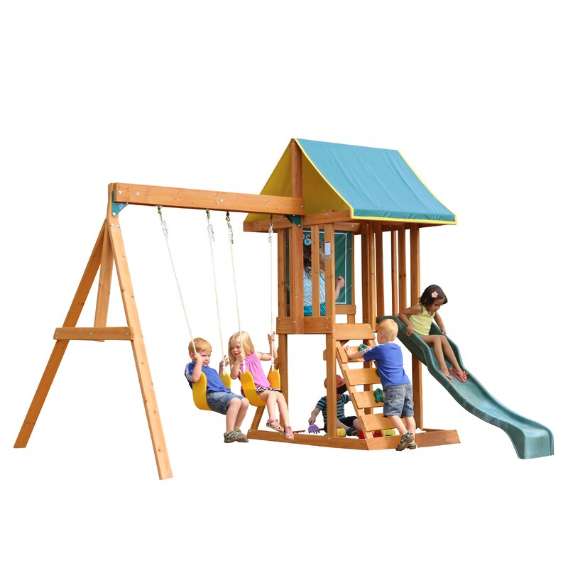 kidkraft appleton wooden playset