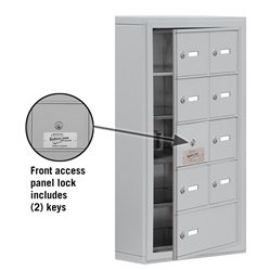5 Tier 2 Wide Employee Locker Salsbury Industries Size 31 H X 175