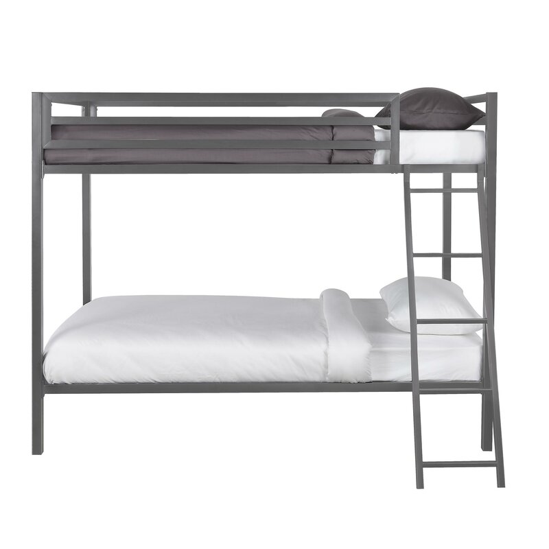 metal twin bunk beds for adults