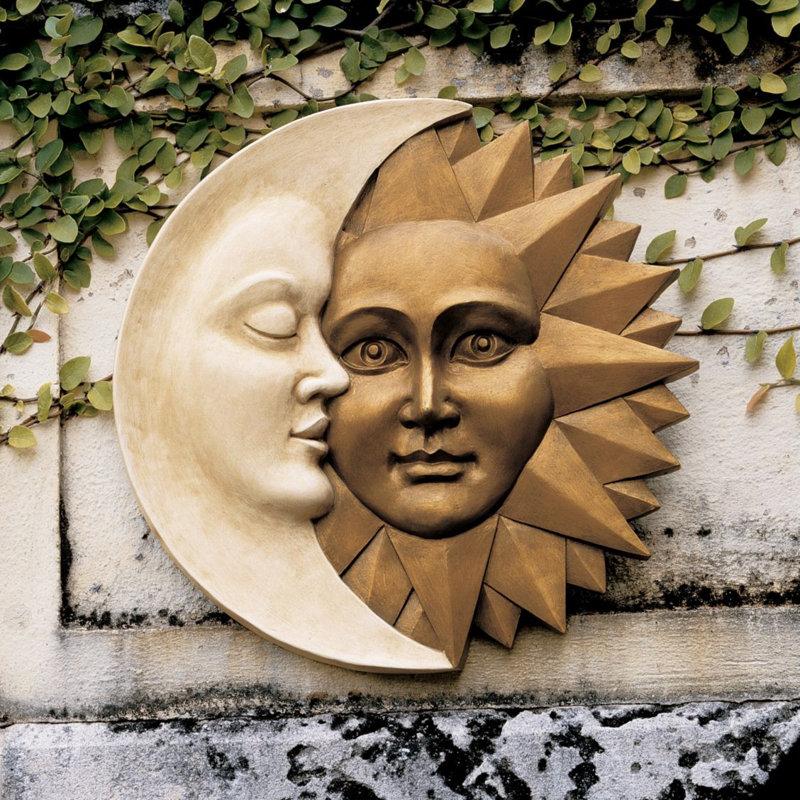 Sun And Moon Wall Decor design toscano celestial harmony sun & moon wall décor & reviews Sun And Moon Wall Decor design toscano celestial harmony sun & moon wall décor & reviews