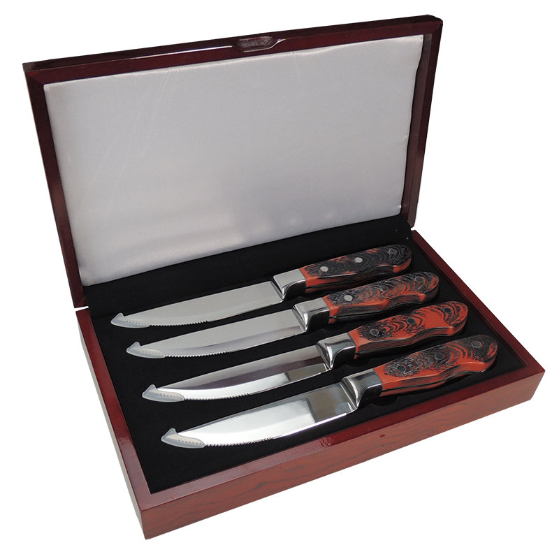 Utica Cutlery Company 4 Piece Steak Knife Set & Reviews | Wayfair