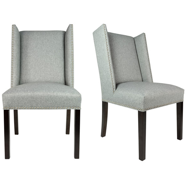 Leather Nail Head Dining Chair Wayfair
