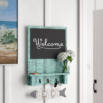Highland Dunes Maison Display Shelf Wall Key Organizer With