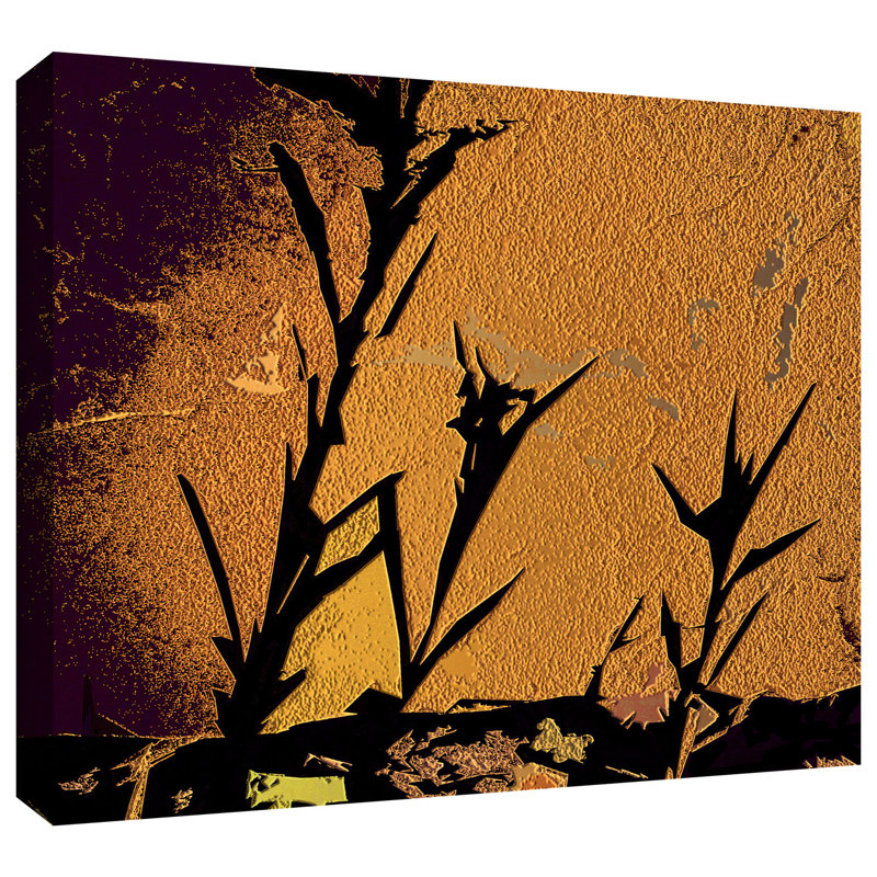 Artwall Shadow Rock By Dean Uhlinger Painting Print On Wrapped