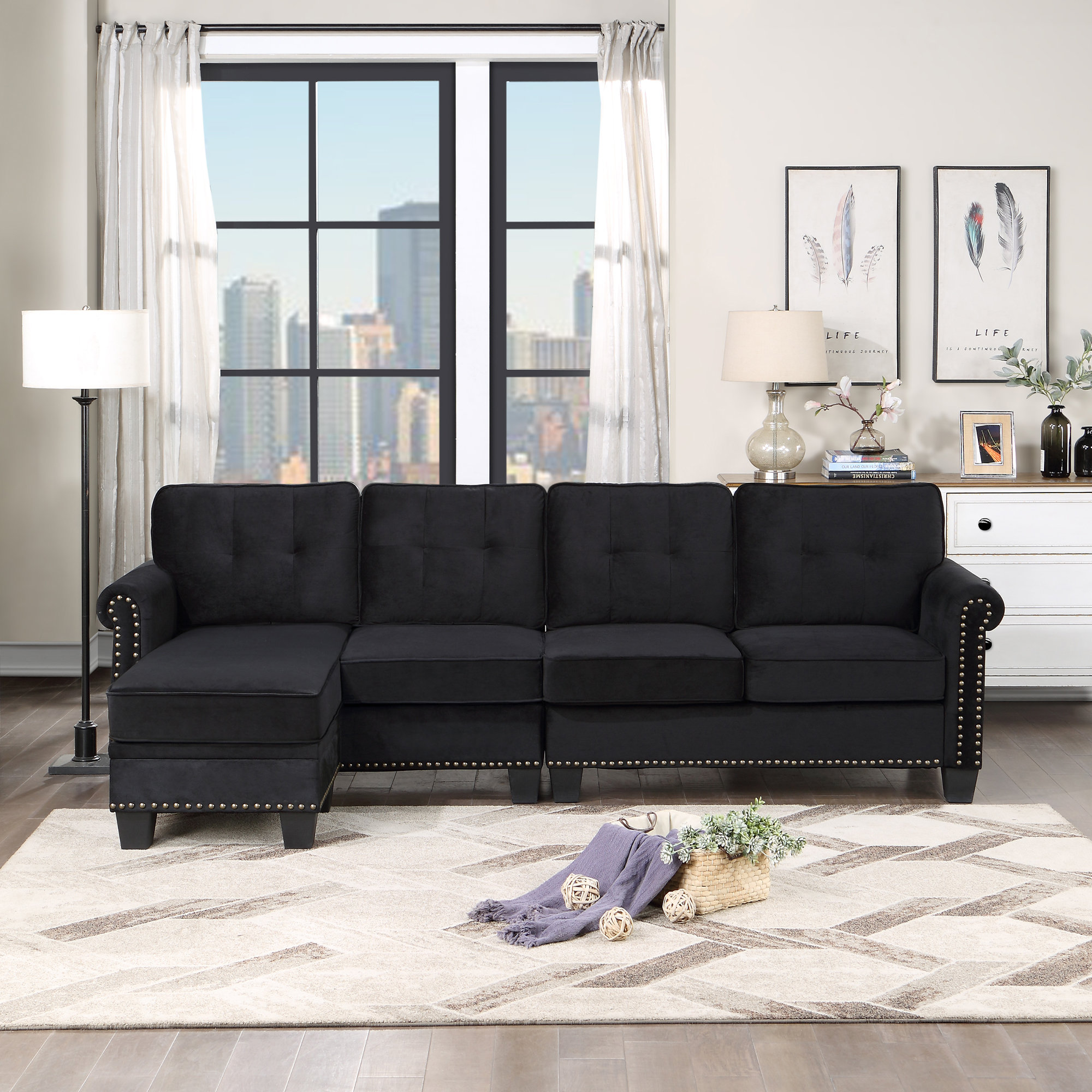 Rosdorf Park Aycel Velvet Living Room Set Wayfair