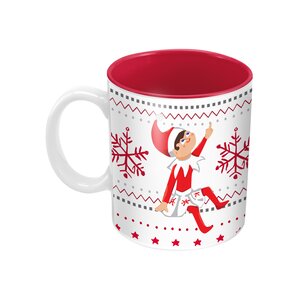 the Elf on the Shelf Ugly Sweater Ceramic Coffee Mug