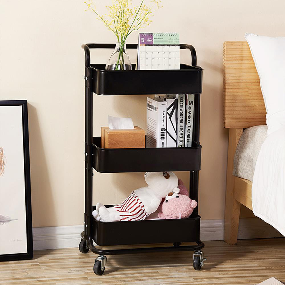 Ktaxon 3 Tier Home Kitchen Storage Utility Cart Reviews Wayfair