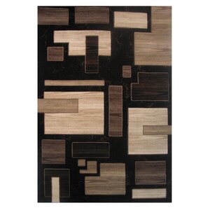 Princess Black/Brown Area Rug